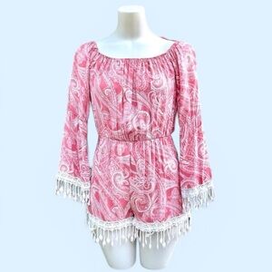 SEE YOU MONDAY • size small romper shorts one piece